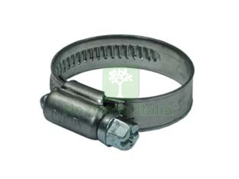 100PZ FASCETTA STRINGITUBO IN ACCIAIO INOX AISI 430 MM.9,8 - ? mm.12/20 — Tubi e raccordi — rif. FERX.FER181037