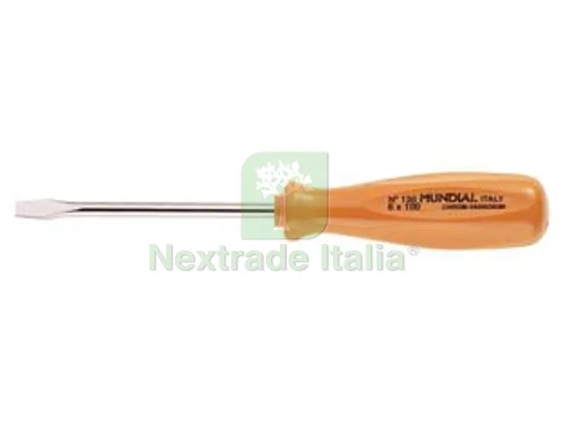 12PZ GIRAVITE LAMA PIATTA A TAGLIO - mm.5,5x100 — Cacciaviti e giraviti — rif. FERX.FER183314 12PZ GIRAVITE LAMA PIATTA A TAGLIO - mm.5,5x100 — Cacciaviti e giraviti — rif. FERX.FER183314