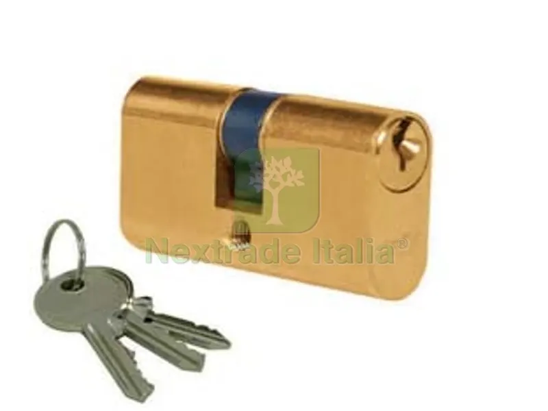 CILINDRI A INFILARE TIPO OVALE 745 - mm.54 centrato (27x27) (745) — Serrature e cilindri — rif. FERX.FER186032