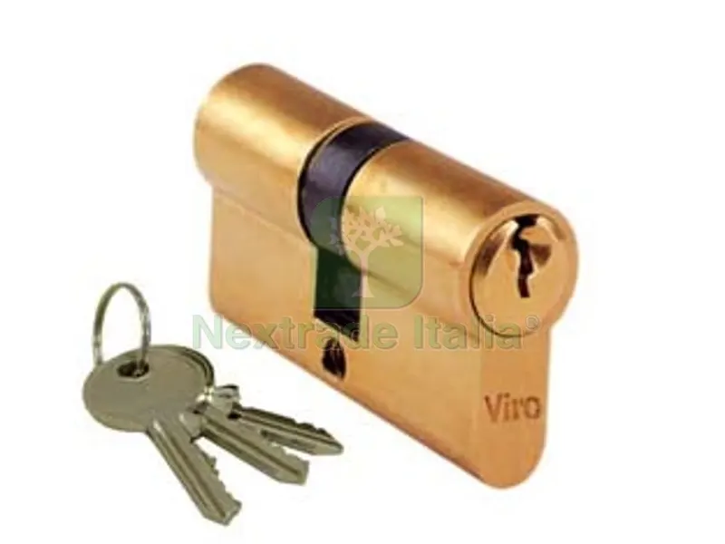 Cilindri a Infilare Sagomato Universale 920 - mm.60 decentrato (27x33) (920.2) — Serrature e cilindri — rif. FERX.FER186049 Cilindri a Infilare Sagomato Universale 920 - mm.60 decentrato (27x33) (920.2) — Serrature e cilindri — rif. FERX.FER186049