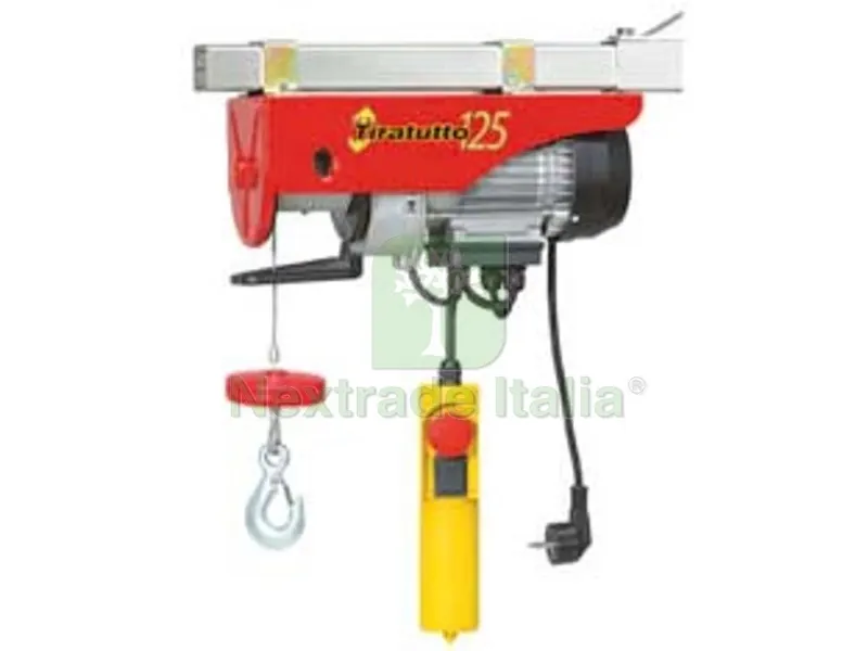 PARANCO ELETTRICO TIRATUTTO KG.125 TT125 — Utensili muratura — rif. FERX.FER186711 PARANCO ELETTRICO TIRATUTTO KG.125 TT125 — Utensili muratura — rif. FERX.FER186711