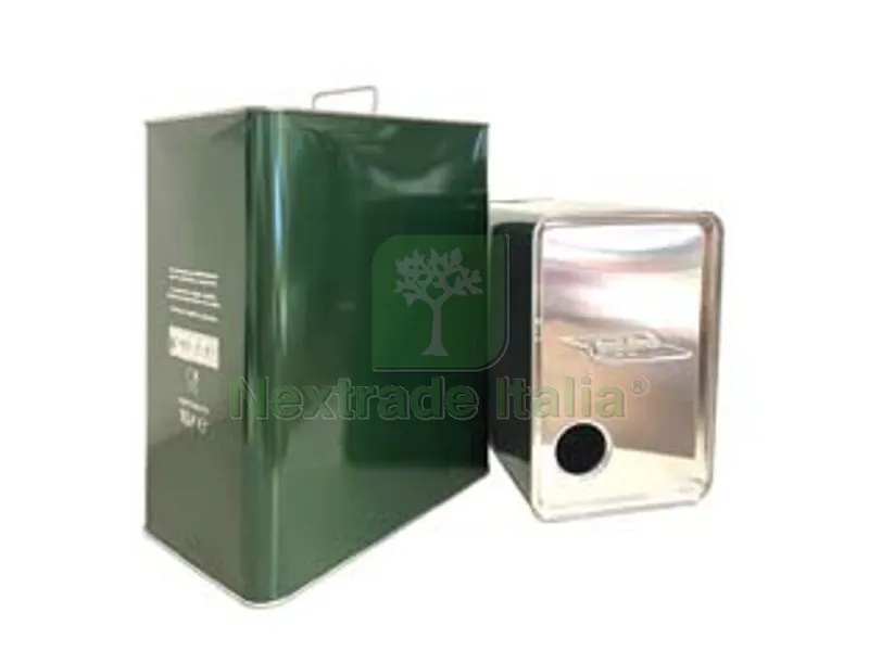 4PZ Lattina per Olio Rettangolare LT.10 - lt.10 - cm.23x15,5x30x5h. (bancale pz.112) — Accessori bagno — rif. FERX.FER186902 4PZ Lattina per Olio Rettangolare LT.10 - lt.10 - cm.23x15,5x30x5h. (bancale pz.112) — Accessori bagno — rif. FERX.FER186902