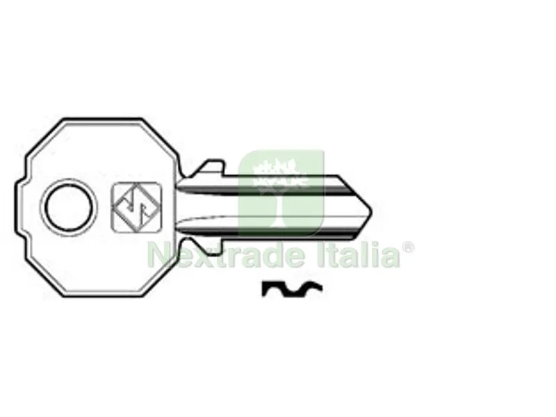 10PZ Chiavi per Cilindri Prefer 3 Spine Grandi PF208 - PF208 DX — Serrature e cilindri — rif. FERX.FER188050 10PZ Chiavi per Cilindri Prefer 3 Spine Grandi PF208 - PF208 DX — Serrature e cilindri — rif. FERX.FER188050