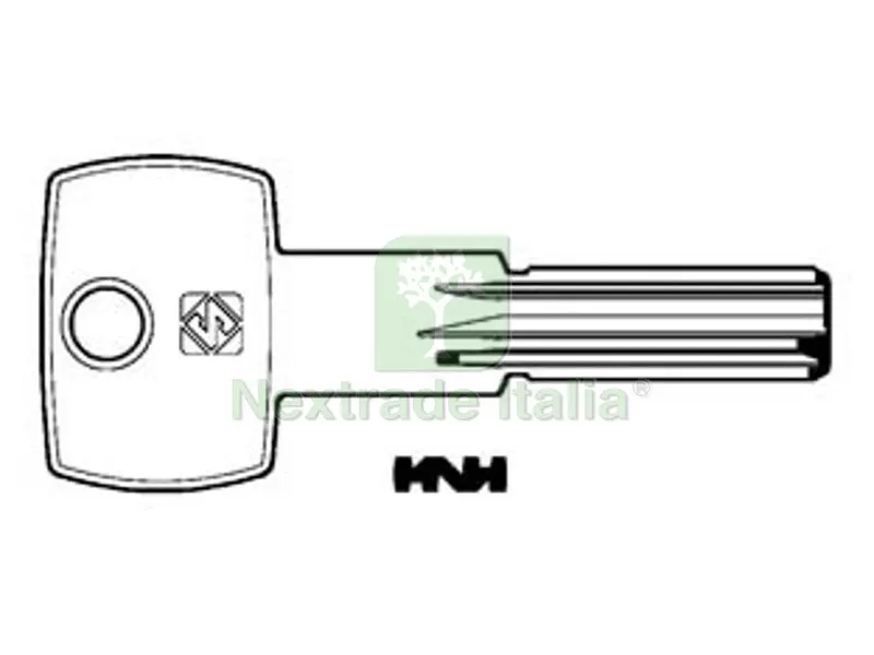 10PZ Chiavi Punzonate per Cilindri AGB 7 Spine Profilo Piatto AGB8 - AGB8 — Chiavi grezze e duplicati — rif. FERX.FER188173 10PZ Chiavi Punzonate per Cilindri AGB 7 Spine Profilo Piatto AGB8 - AGB8 — Chiavi grezze e duplicati — rif. FERX.FER188173