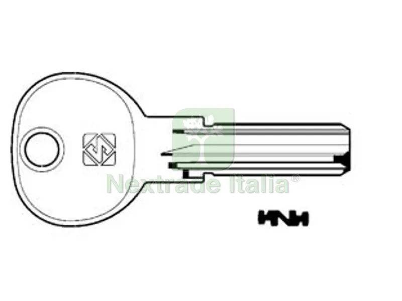 10PZ chiavi punzonate per cilindri 5+6+6 spine ie14 - ie14 — Chiavi grezze e duplicati — rif. FERX.FER188258 10PZ chiavi punzonate per cilindri 5+6+6 spine ie14 - ie14 — Chiavi grezze e duplicati — rif. FERX.FER188258