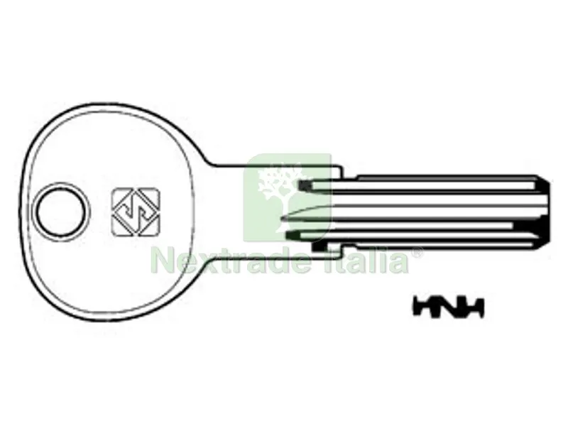 10PZ chiavi punzonate per cilindri 5+6+6 spine ie26 - ie26 — Chiavi grezze e duplicati — rif. FERX.FER188265 10PZ chiavi punzonate per cilindri 5+6+6 spine ie26 - ie26 — Chiavi grezze e duplicati — rif. FERX.FER188265