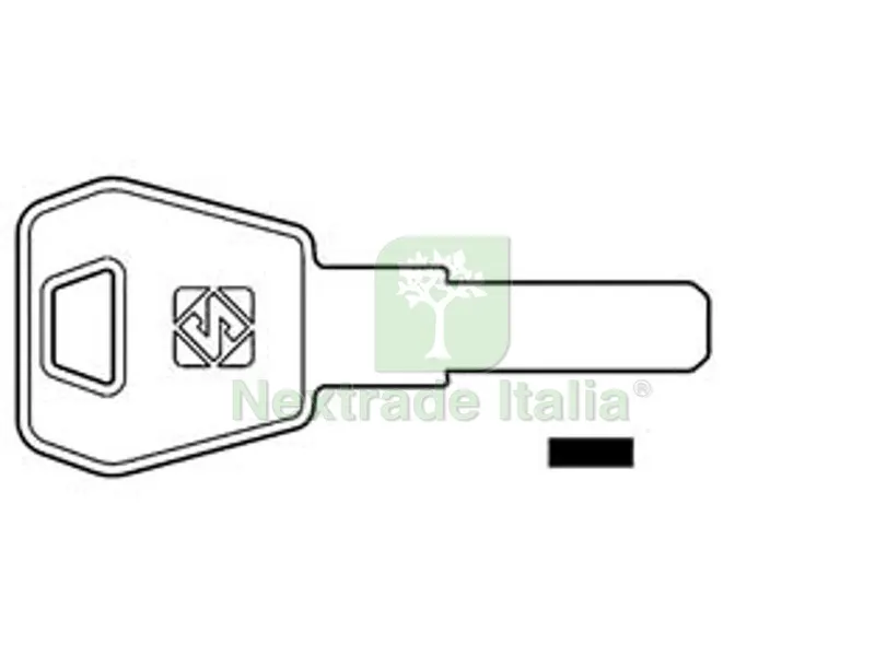10PZ Chiavi Zadi per Moto Antifurto Bullock ZD25 - ZD25 — Ferramenta porte e finestre — rif. FERX.FER188371