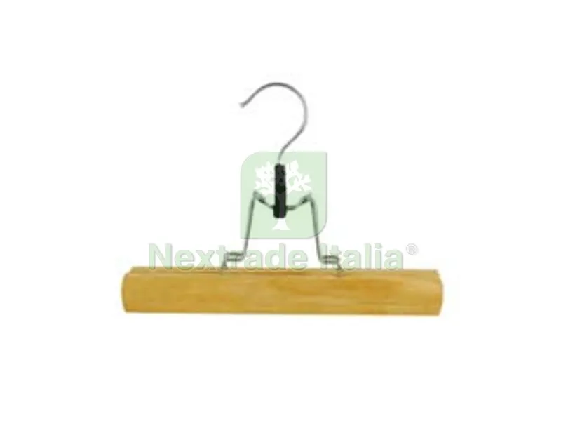 3PZ Stampella Pinza Portapantaloni Legno - cm.26 colore naturale — Pinze e tronchesi — rif. FERX.FER188937