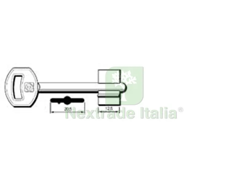 5PZ CHIAVI DOPPIA MAPPA CIPIERRE 5CPR3 - 5CPR3 — Chiavi grezze e duplicati — rif. FERX.FER189903 5PZ CHIAVI DOPPIA MAPPA CIPIERRE 5CPR3 - 5CPR3 — Chiavi grezze e duplicati — rif. FERX.FER189903