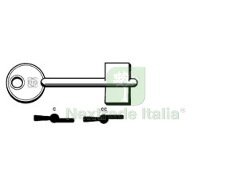 5PZ CHIAVI DOPPIA MAPPA CERUTTI - CC — Chiavi grezze e duplicati — rif. FERX.FER190008 5PZ CHIAVI DOPPIA MAPPA CERUTTI - CC — Chiavi grezze e duplicati — rif. FERX.FER190008