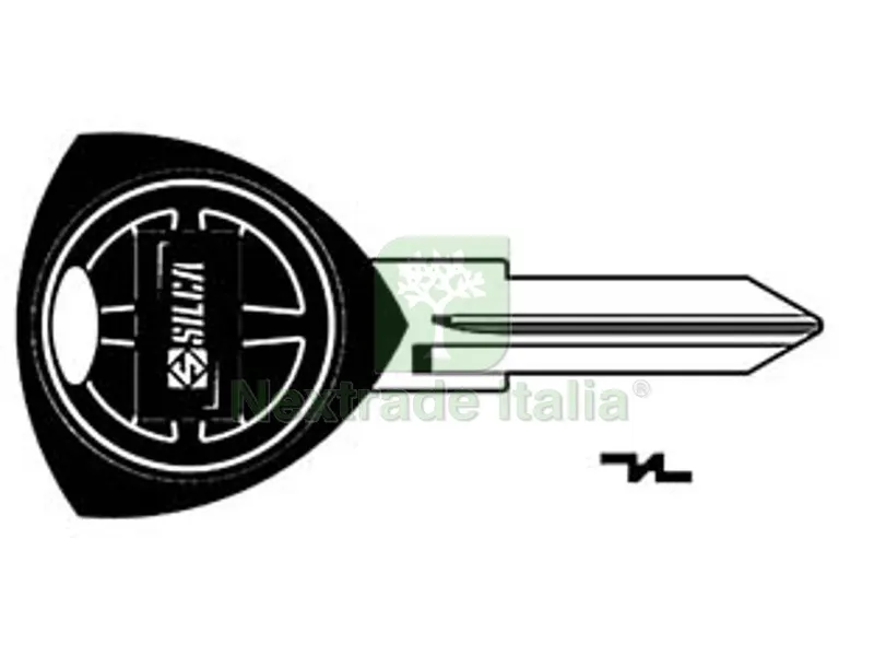 5PZ CHIAVI GIOBERT PER AUTO LANCIA GT10BP - GT10BP — Ferramenta porte e finestre — rif. FERX.FER190886