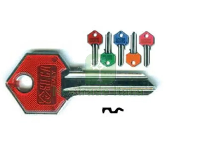 10PZ Chiavi per Cilindri Yale 5 Spine Grandi YA226SL - YA226SL DX slim fluo colori assortiti — Serrature e cilindri — rif. FERX.FER191432 10PZ Chiavi per Cilindri Yale 5 Spine Grandi YA226SL - YA226SL DX slim fluo colori assortiti — Serrature e cilindri — rif. FERX.FER191432