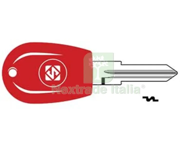 Chiavi Giobert con Trasponder per Auto Fiat GT15RT2 - GT15RT2 — Ferramenta porte e finestre — rif. FERX.FER191456