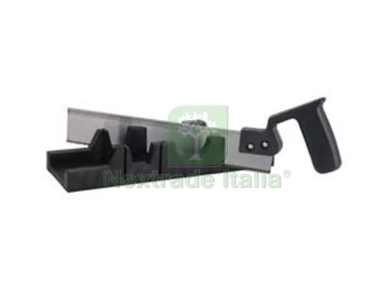 dima tagliacornici in plastica con sega — Misurazione e taglio manuale — rif. FERX.FER192125 dima tagliacornici in plastica con sega — Misurazione e taglio manuale — rif. FERX.FER192125