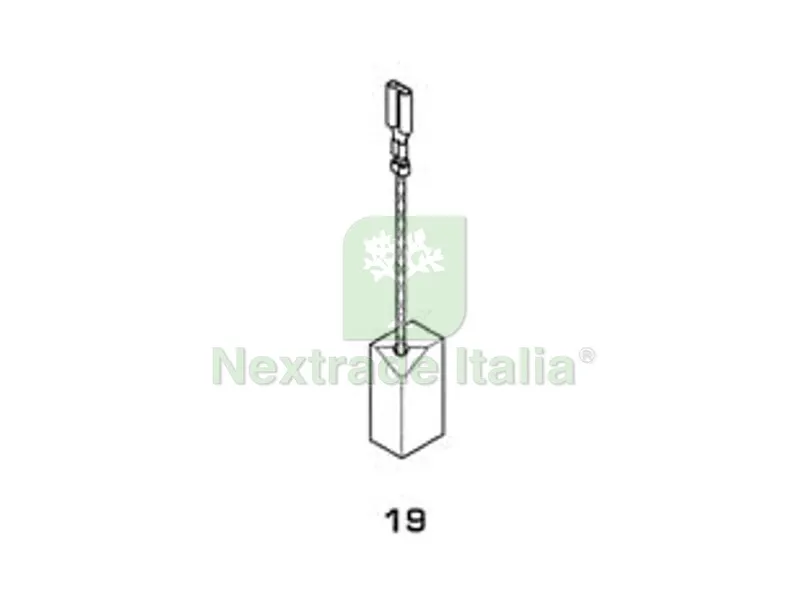 8PZ spazzole a carboncino per elettroutensili modello 19 - 1899 mm.6x8x15h. — Accessori e ricambi utensili elettrici — rif. FERX.FER192323 8PZ spazzole a carboncino per elettroutensili modello 19 - 1899 mm.6x8x15h. — Accessori e ricambi utensili elettrici — rif. FERX.FER192323