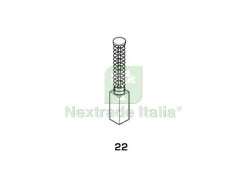 8PZ spazzole a carboncino per elettroutensili modello 22 - 1754 mm.5x8x16h. — Accessori e ricambi utensili elettrici — rif. FERX.FER192361 8PZ spazzole a carboncino per elettroutensili modello 22 - 1754 mm.5x8x16h. — Accessori e ricambi utensili elettrici — rif. FERX.FER192361