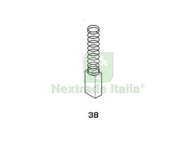 8PZ Spazzole a Carboncino per Elettroutensili Modello 38 - Stayer 1720 mm.6x6x15h. — Accessori e ricambi utensili elettrici — rif. FERX.FER192477