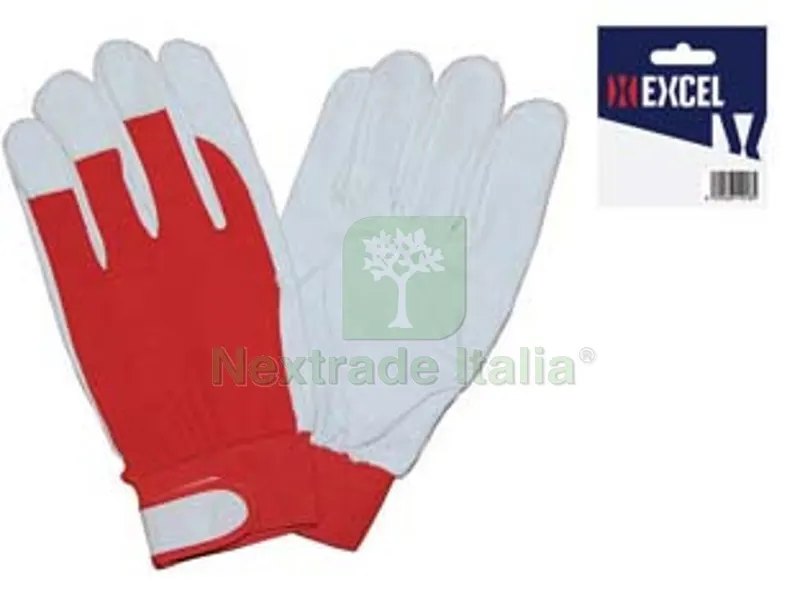 12BLISTER guanti da lavoro in maialino dorso cotone rosso - tg. 10 — Guanti da lavoro — rif. FERX.FER193184 12BLISTER guanti da lavoro in maialino dorso cotone rosso - tg. 10 — Guanti da lavoro — rif. FERX.FER193184