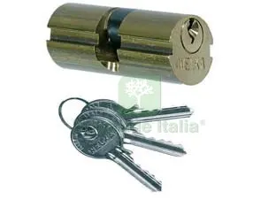 Cilindri a Infilare Tondi 607 - mm.54 ? mm.22 centrato (27x27) (60722220) — Serrature e cilindri — rif. FERX.FER195355 Cilindri a Infilare Tondi 607 - mm.54 ? mm.22 centrato (27x27) (60722220) — Serrature e cilindri — rif. FERX.FER195355
