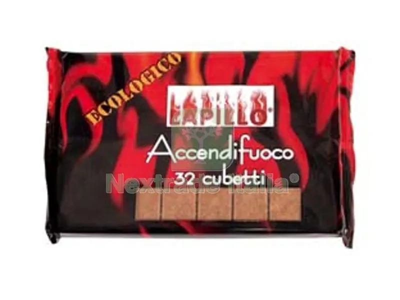 34PZ accendifuoco ecologico 32 cubi solido in tavoletta, sizione a base di legno e cera, adatto per caminetti, stufe, grill, non lascia cattivi odori — Tempo libero outdoor — rif. FERX.FER196444 34PZ accendifuoco ecologico 32 cubi solido in tavoletta, sizione a base di legno e cera, adatto per caminetti, stufe, grill, non lascia cattivi odori — Tempo libero outdoor — rif. FERX.FER196444
