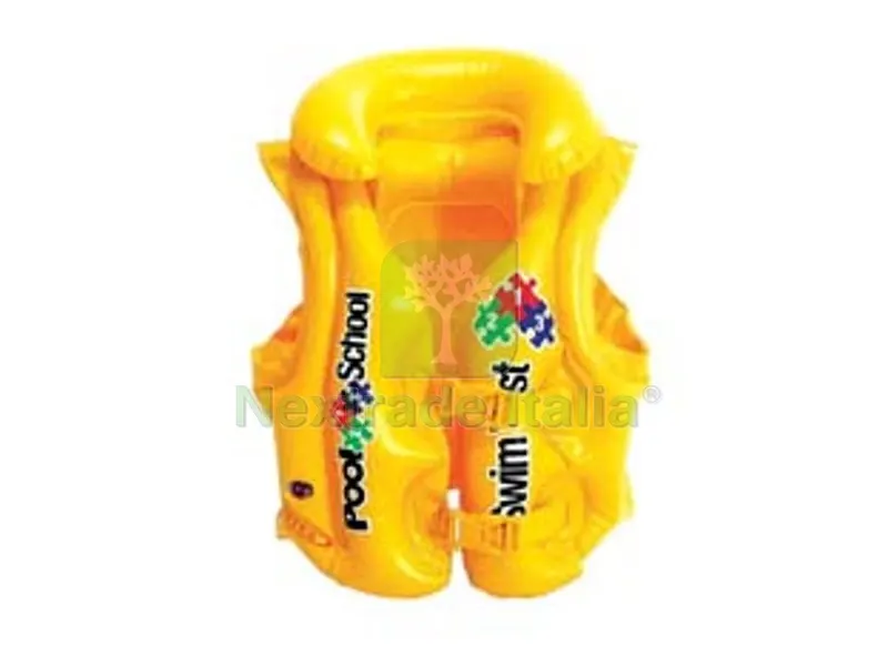 giubbino scuola safety s2 per piscina 3-6 anni - cm.47x50 - peso kg.0,30 (58660) — Tempo libero outdoor — rif. FERX.FER196741