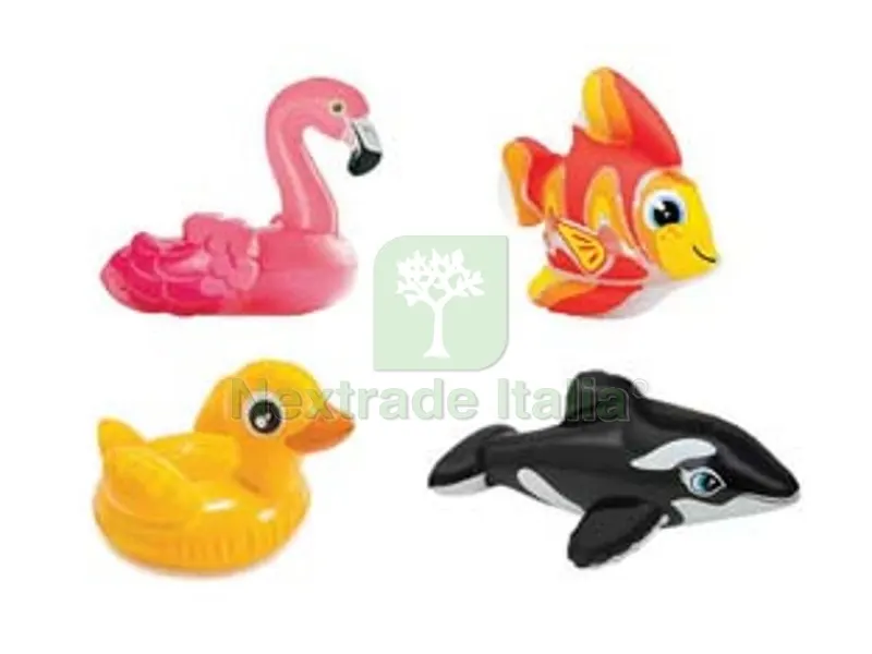 2PZ animaletti gonfiabili assortiti +2 anni - peso kg.0,06 (58590) — Tempo libero outdoor — rif. FERX.FER196758 2PZ animaletti gonfiabili assortiti +2 anni - peso kg.0,06 (58590) — Tempo libero outdoor — rif. FERX.FER196758
