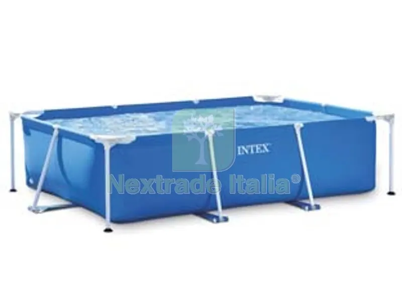 Piscina "frame" Rettangolare con Telaio Portante Senza Pompa CM.300X200X75H. - Capacit? LT.3834 - Peso KG.20,5 (25272) — Tempo libero outdoor — rif. FERX.FER196857 Piscina "frame" Rettangolare con Telaio Portante Senza Pompa CM.300X200X75H. - Capacit? LT.3834 - Peso KG.20,5 (25272) — Tempo libero outdoor — rif. FERX.FER196857