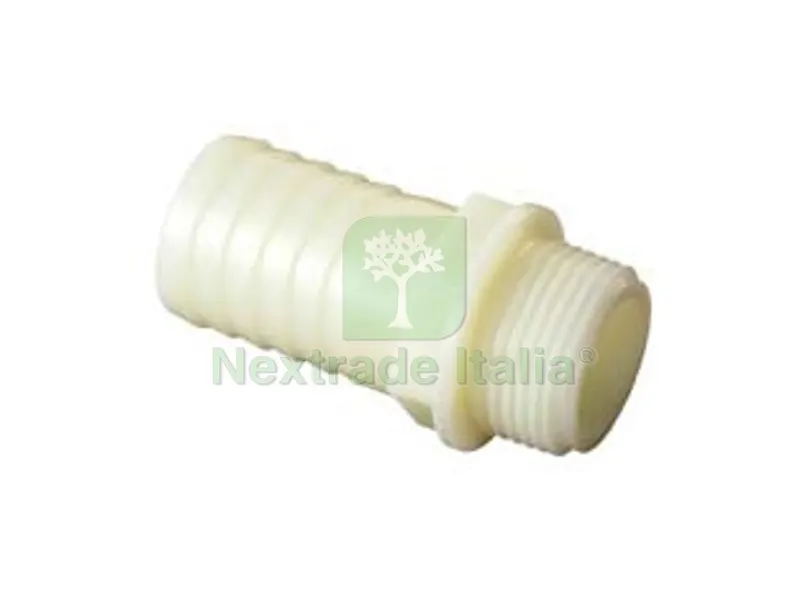 10PZ RACCORDO IN NYLON PORTAGOMMA DRITTO PER POMPE - M 1"1/2 x ? mm.40 — Tubi e raccordi — rif. FERX.FER197489 10PZ RACCORDO IN NYLON PORTAGOMMA DRITTO PER POMPE - M 1"1/2 x ? mm.40 — Tubi e raccordi — rif. FERX.FER197489