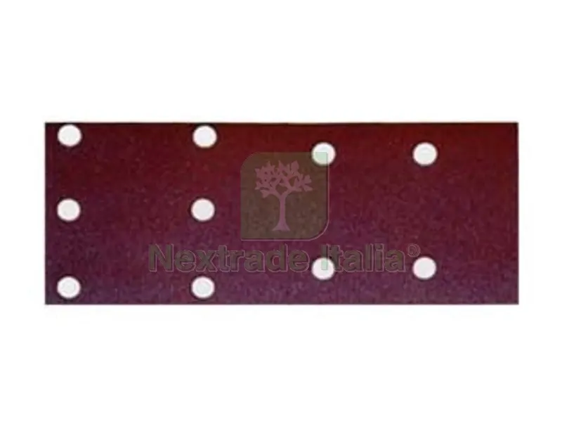 fogli carta abrasiva forata con VELCROSO per levigatrici - grana 60 blister da pz.10 — Punte, frese e dischi — rif. FERX.FER328463 fogli carta abrasiva forata con VELCROSO per levigatrici - grana 60 blister da pz.10 — Punte, frese e dischi — rif. FERX.FER328463