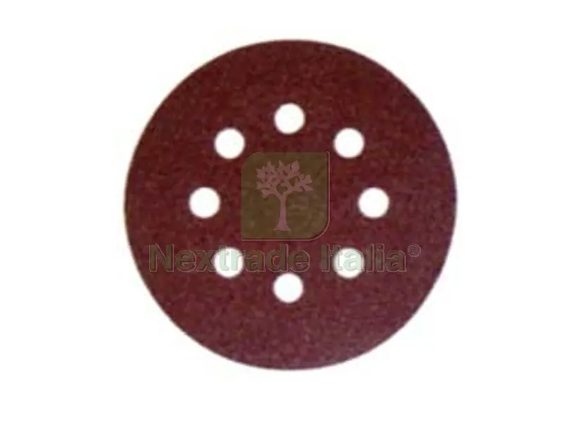 dischi carta abrasiva forata con VELCROSO per rotorbitali ? mm.125 - grana 180 blister da pz.10 — Punte, frese e dischi — rif. FERX.FER198486 dischi carta abrasiva forata con VELCROSO per rotorbitali ? mm.125 - grana 180 blister da pz.10 — Punte, frese e dischi — rif. FERX.FER198486