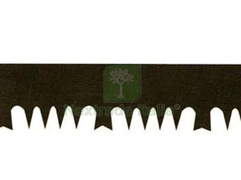 10PZ Lame in Acciaio Temprato a Impulsi per Segoncino Denti Castello CM.53 - cm.53 21" — Seghe e lame manuali — rif. FERX.FER199391