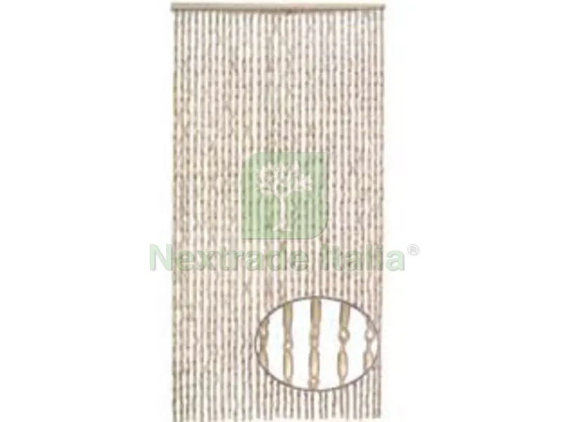 Tenda Foglie di Mais - 52 fili - cm.120x220h. — Accessori bagno — rif. FERX.FER199537