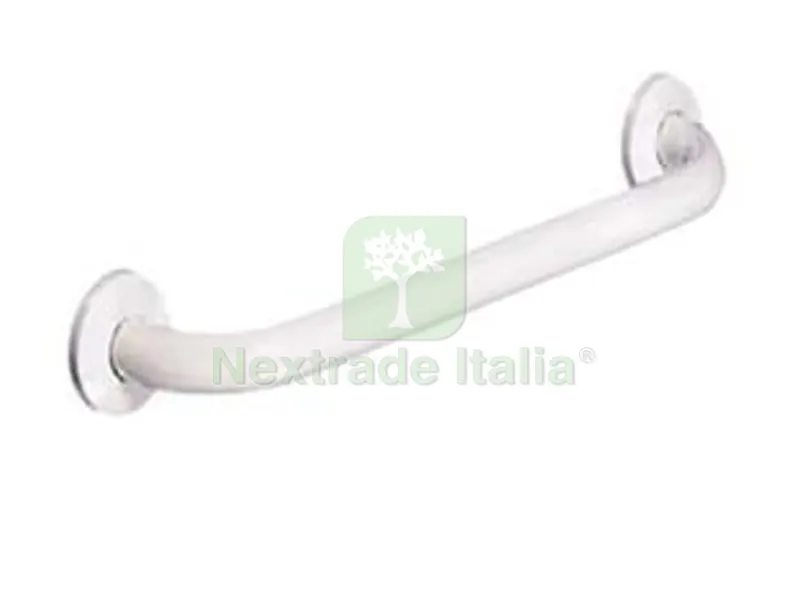 2PZ Maniglione Inox Bianco per Vasca - ? mm.25x300 — Maniglie e pomelli — rif. FERX.FER200448