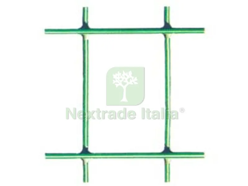 Rete Elettrosaldata Plastificata Verde Rotolo MT.10 maglia 76x63 spess.filo ? mm.2,2 - mt.10 cm.150h. — Reti e recinzioni — rif. FERX.FER202497 Rete Elettrosaldata Plastificata Verde Rotolo MT.10 maglia 76x63 spess.filo ? mm.2,2 - mt.10 cm.150h. — Reti e recinzioni — rif. FERX.FER202497