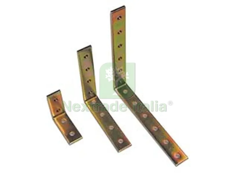 30PZ Lastrina AD Angolo Forata in Acciaio Tropicalizzato - mm.150x150x20 — Piastre e angolari — rif. FERX.FER203364 30PZ Lastrina AD Angolo Forata in Acciaio Tropicalizzato - mm.150x150x20 — Piastre e angolari — rif. FERX.FER203364