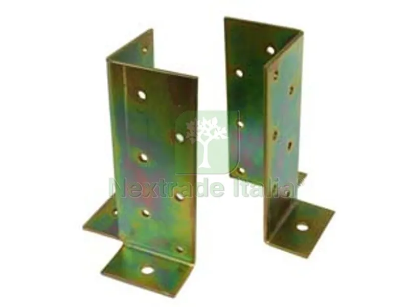 10PZ Supporto a Pavimento Universale Tipo Pesante per Travi - base mm.120x120x180h. angolo mm.60X60 — Ferramenta per legno e mobili — rif. FERX.FER203456 10PZ Supporto a Pavimento Universale Tipo Pesante per Travi - base mm.120x120x180h. angolo mm.60X60 — Ferramenta per legno e mobili — rif. FERX.FER203456