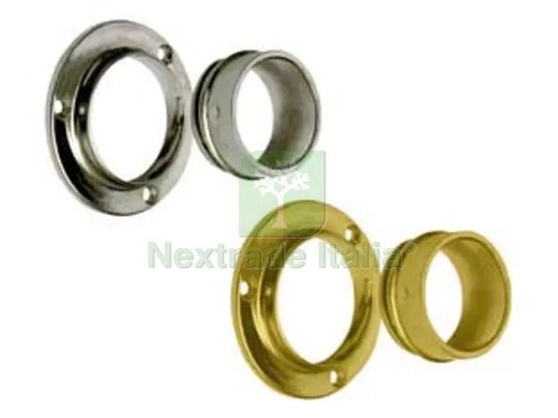 Reggitubo per Armadio a Ghiera Svitabile - ? mm.25, cromato — Arredo — rif. FERX.FER210447