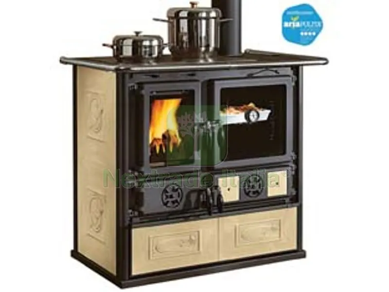 Cucina a Legna Rosa 5.0 VST 8,8 KW Liberty Panna (conto Termico) - misure cm.103x65x85,1h. - peso Kg.183 — Sanitari e ceramiche — rif. FERX.FER205047 Cucina a Legna Rosa 5.0 VST 8,8 KW Liberty Panna (conto Termico) - misure cm.103x65x85,1h. - peso Kg.183 — Sanitari e ceramiche — rif. FERX.FER205047