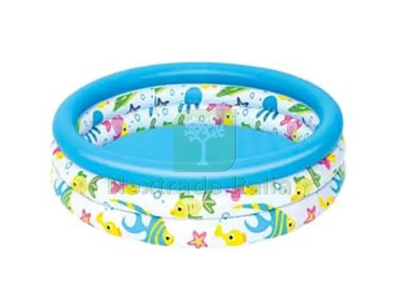 piscina "kids pool" 3 anelli +2 anni - cm.102x25 peso kg.0,650 (art.51008) — Tempo libero outdoor — rif. FERX.FER205405 piscina "kids pool" 3 anelli +2 anni - cm.102x25 peso kg.0,650 (art.51008) — Tempo libero outdoor — rif. FERX.FER205405