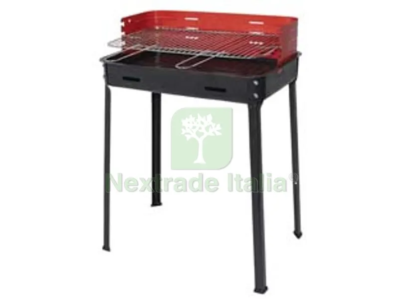 Barbecue Rettangolare a Carbonella "flavia" - bracere cm.50x35 — Tempo libero outdoor — rif. FERX.FER206174 Barbecue Rettangolare a Carbonella "flavia" - bracere cm.50x35 — Tempo libero outdoor — rif. FERX.FER206174