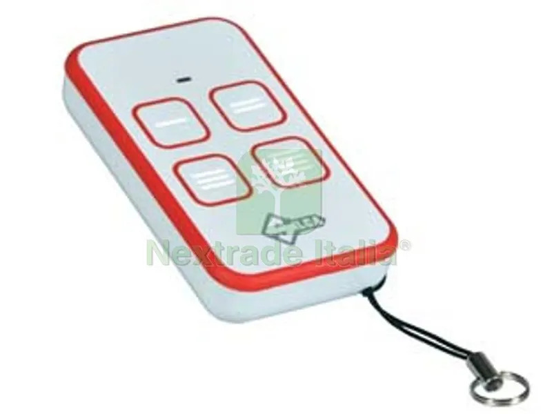 RADIOCOMANDO AIR4 Q BIANCO/ROSSO — Automazioni cancello — rif. FERX.FER206396