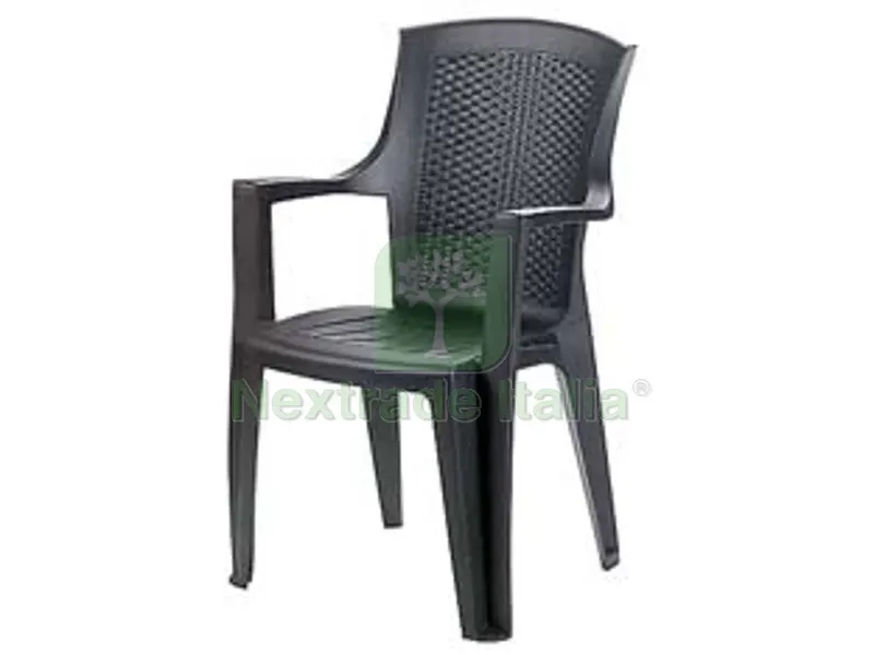 Poltrona da Giardino "eden" Antracite - cm.60x62x89h. - peso kg.4,2 — Arredo giardino — rif. FERX.FER206723