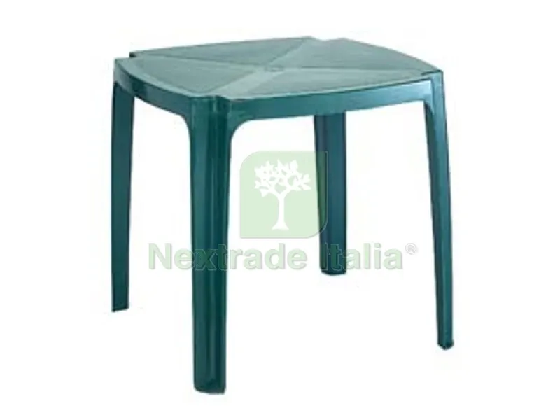 Tavolo da Giardino "75X75" Verde CM.75X75X72H. - cm.75x75x72h. - peso kg.5,9 — Arredo giardino — rif. FERX.FER206815