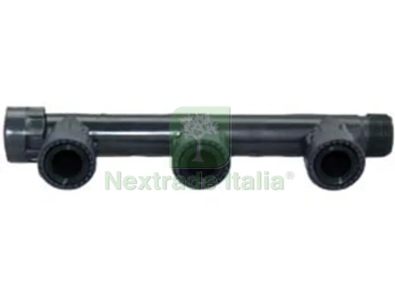 RACCORDI MANIFOLD PVC CON ORING - 3 uscite con ghiera 1" — Tubi e raccordi — rif. FERX.FER207225 RACCORDI MANIFOLD PVC CON ORING - 3 uscite con ghiera 1" — Tubi e raccordi — rif. FERX.FER207225