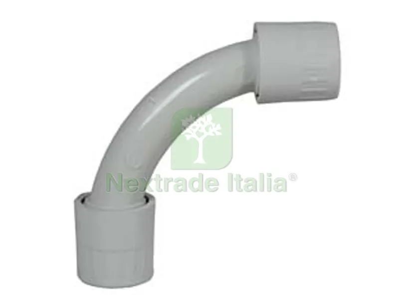 50PZ CURVA A 90? TUBO/TUBO IP65 - ? mm.20 — Tubi e raccordi — rif. FERX.FER207416 50PZ CURVA A 90? TUBO/TUBO IP65 - ? mm.20 — Tubi e raccordi — rif. FERX.FER207416