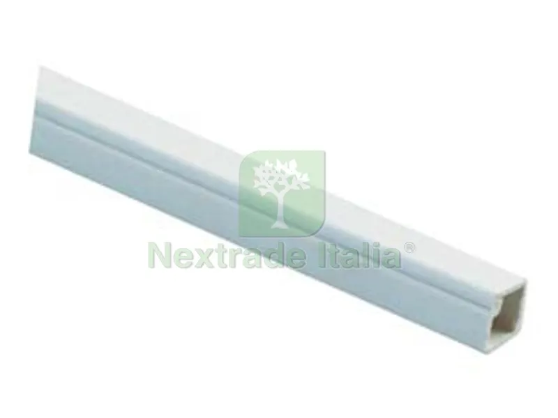 20MT Canalina Bianca Chiusa con Fissaggio Adesivo - mm.22x10x200h — Canaline e centralini — rif. FERX.FER207607