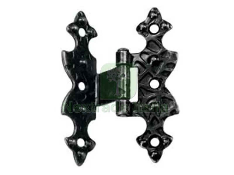 10PZ Cerniere a Bandella con Collo Doppie - mm.70x45 — Cerniere e cardini — rif. FERX.FER208932