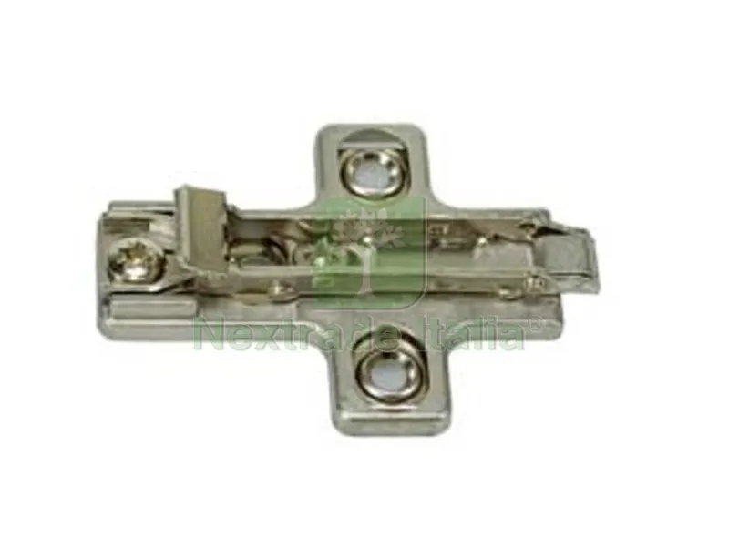 10PZ Basette per Cerniere Incasso con Clip BAR3R - mm.0h. — Cerniere e cardini — rif. FERX.FER209304