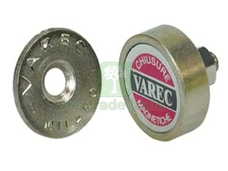 12PZ Cricchetti Magnetici a Pasticca con Vite - ? mm.22x6,5h. attrazione Kg.3 (RPV22) — Viti — rif. FERX.FER210010 12PZ Cricchetti Magnetici a Pasticca con Vite - ? mm.22x6,5h. attrazione Kg.3 (RPV22) — Viti — rif. FERX.FER210010