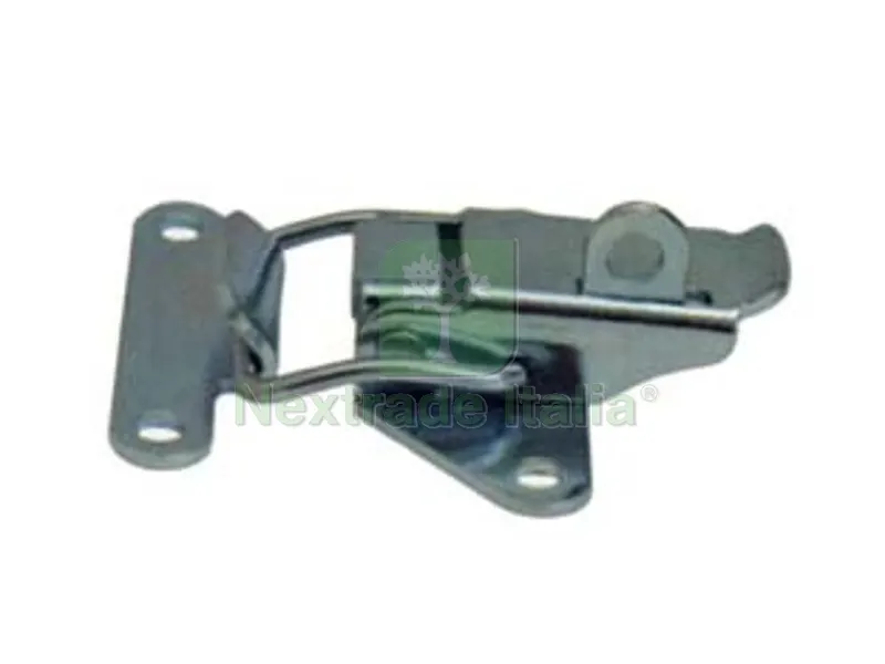 10PZ CHIUSURE A LEVA CON PORTALUCCHETTO ED INCONTRO MM.52 - mm.52x33x12h. — Lucchetti e catene — rif. FERX.FER210744